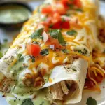 Baked Chicken Burritos