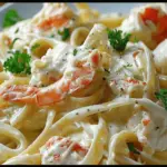 Crab Fettuccine Alfredo Recipe