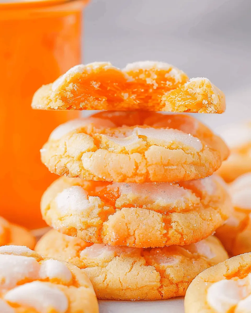 Creamsicle Orange Cookies: Easy, Sweet Treat for Everyone
