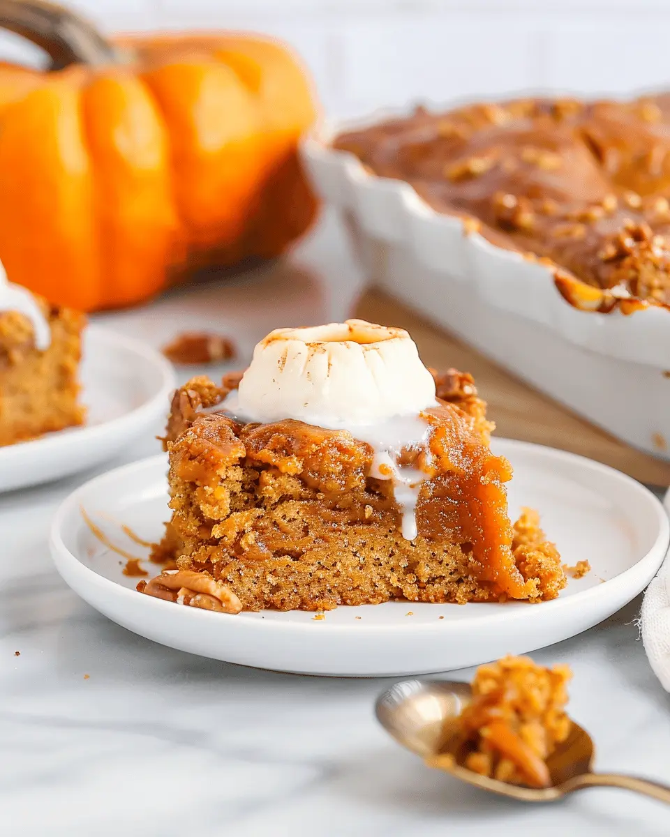 Easy Recipe for Pumpkin Dump Cake that’s Simply Irresistible