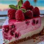 Pink Velvet Raspberry Cheesecake