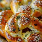 SOFT MOZZARELLA STUFFED PRETZELS