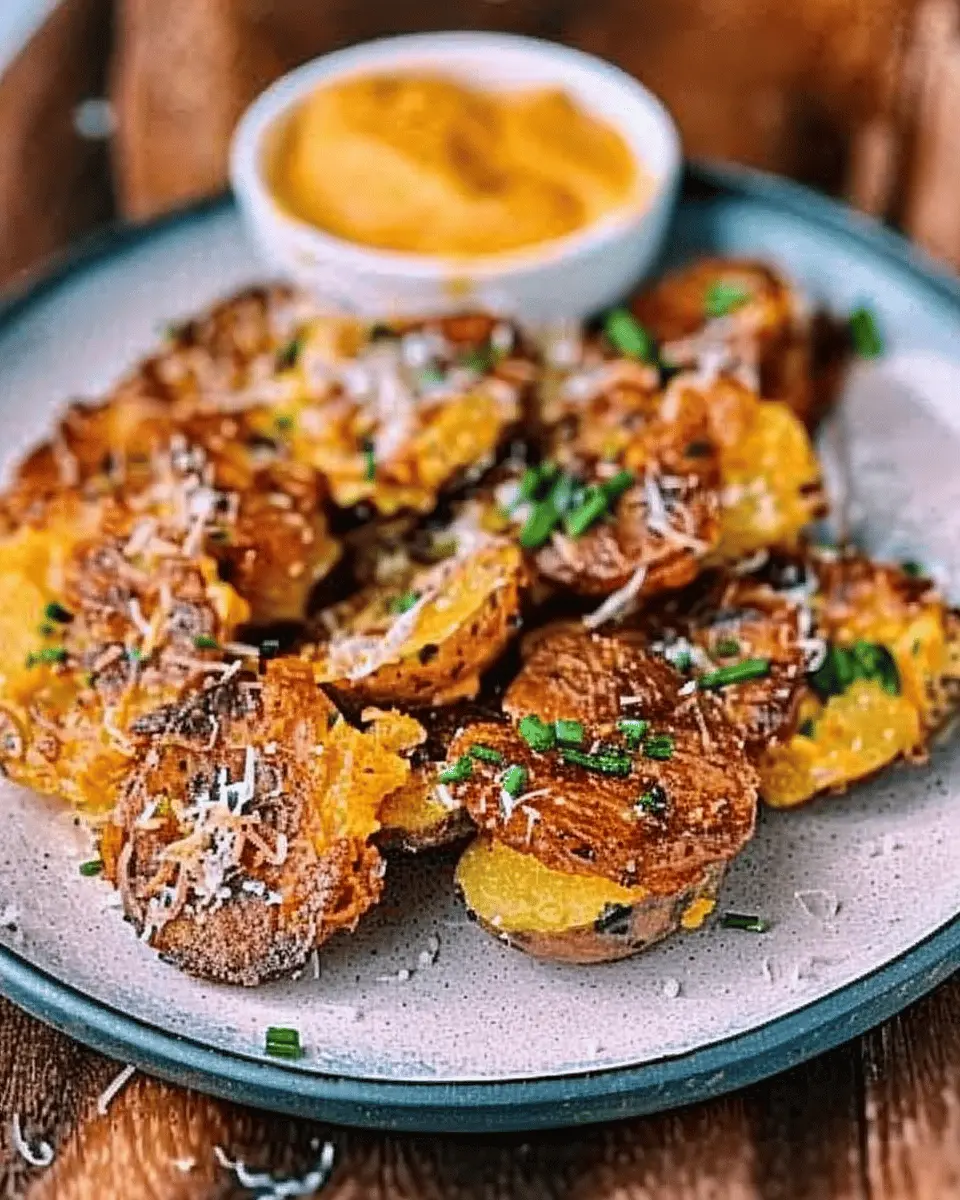 Spicy Smashed Potatoes with Turkey Bacon: Easy & Flavorful Delight