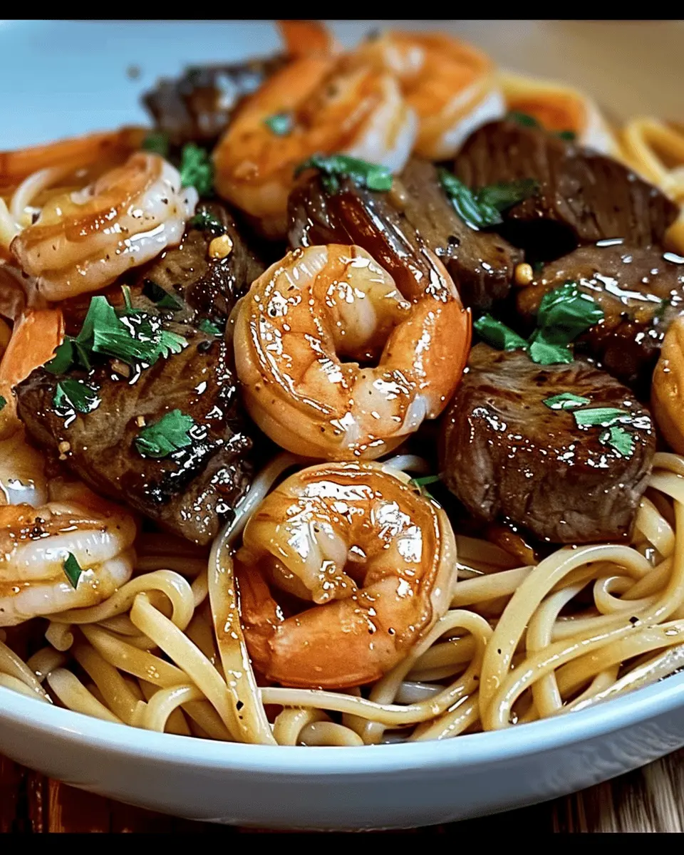 Steak Shrimp Noodles: Easy Recipe for a Flavorful Feast