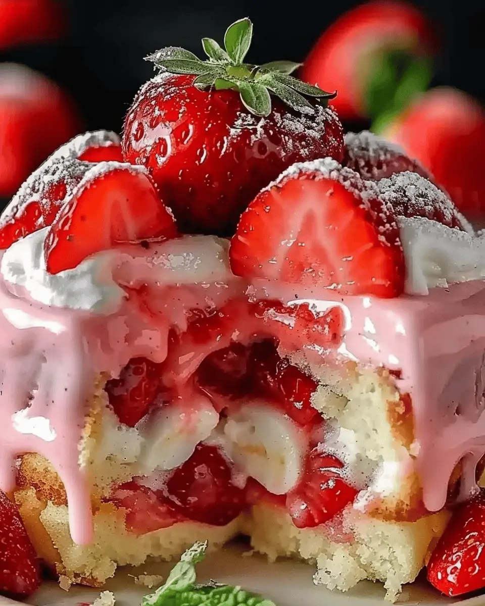 Strawberry Earthquake Cake: A Delightfully Indulgent Treat