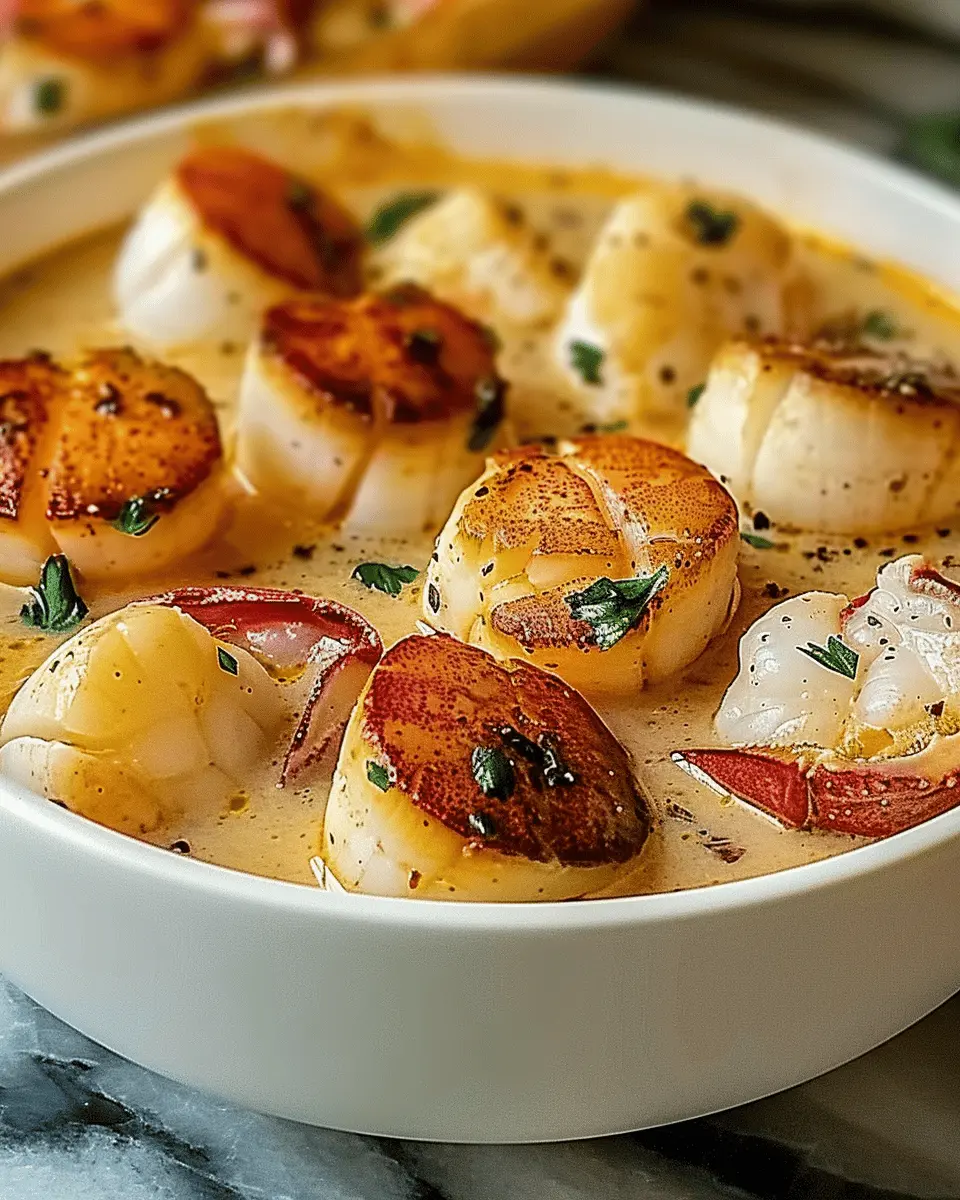 Lobster Scallop Chowder That Melts in Your Mouth: Indulgent Recipe