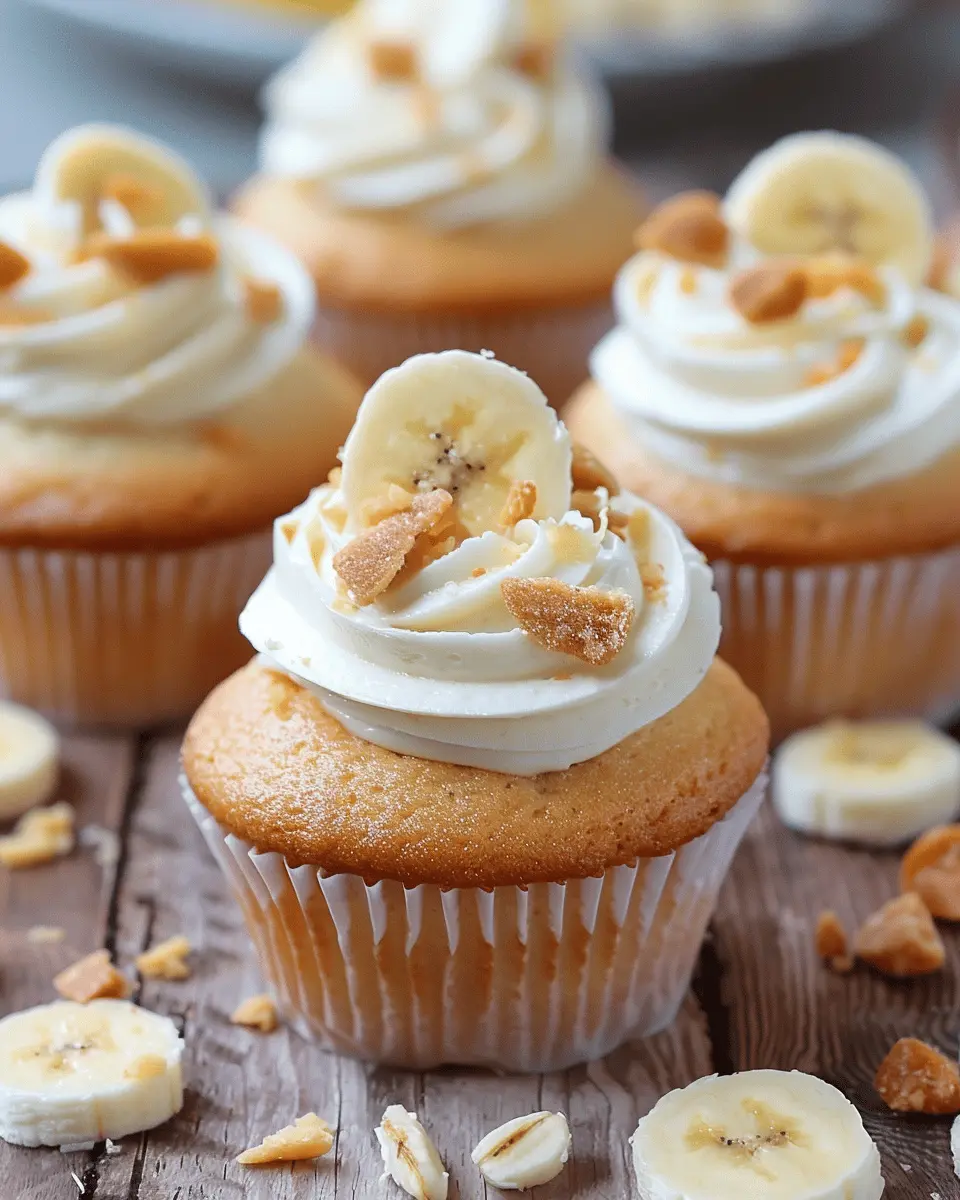 Banana Pudding Cupcakes: Indulgent Treats for Sweet Lovers