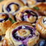 Blueberry Cheesecake Crescent Rolls