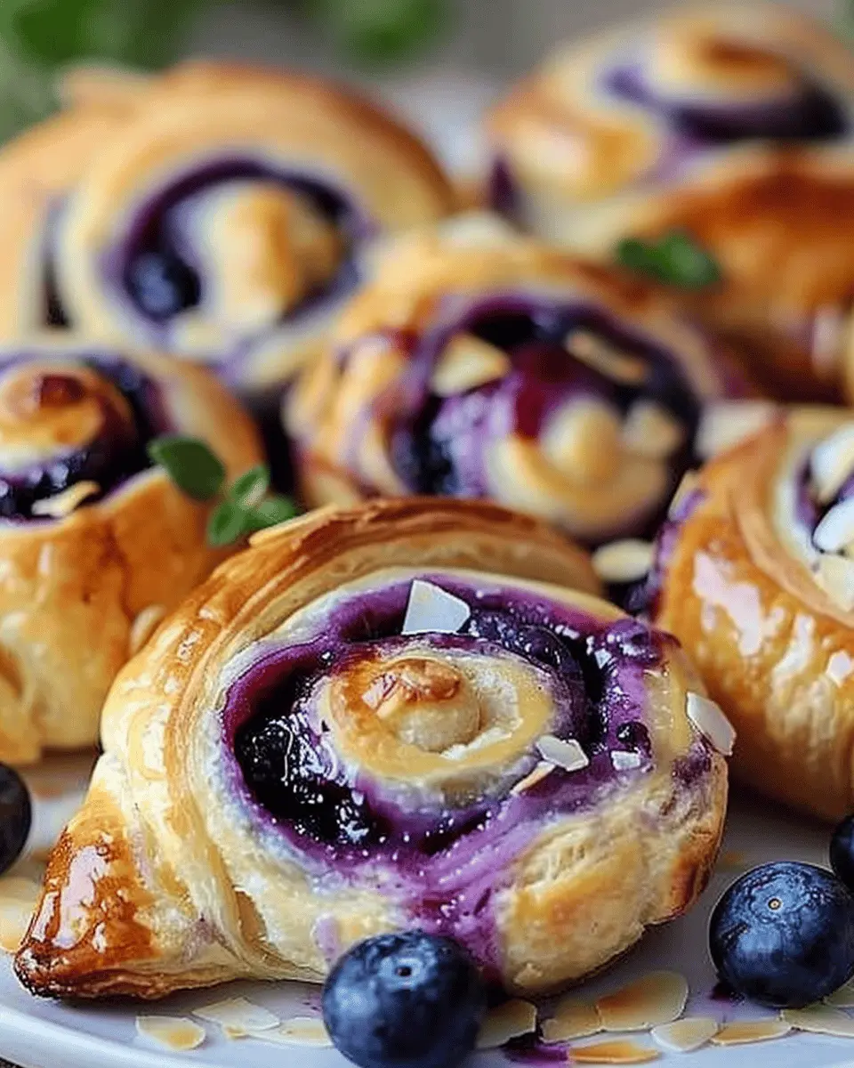 Blueberry Cheesecake Crescent Rolls: Easy and Indulgent Delight