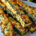 Cheesy Zucchini Sticks