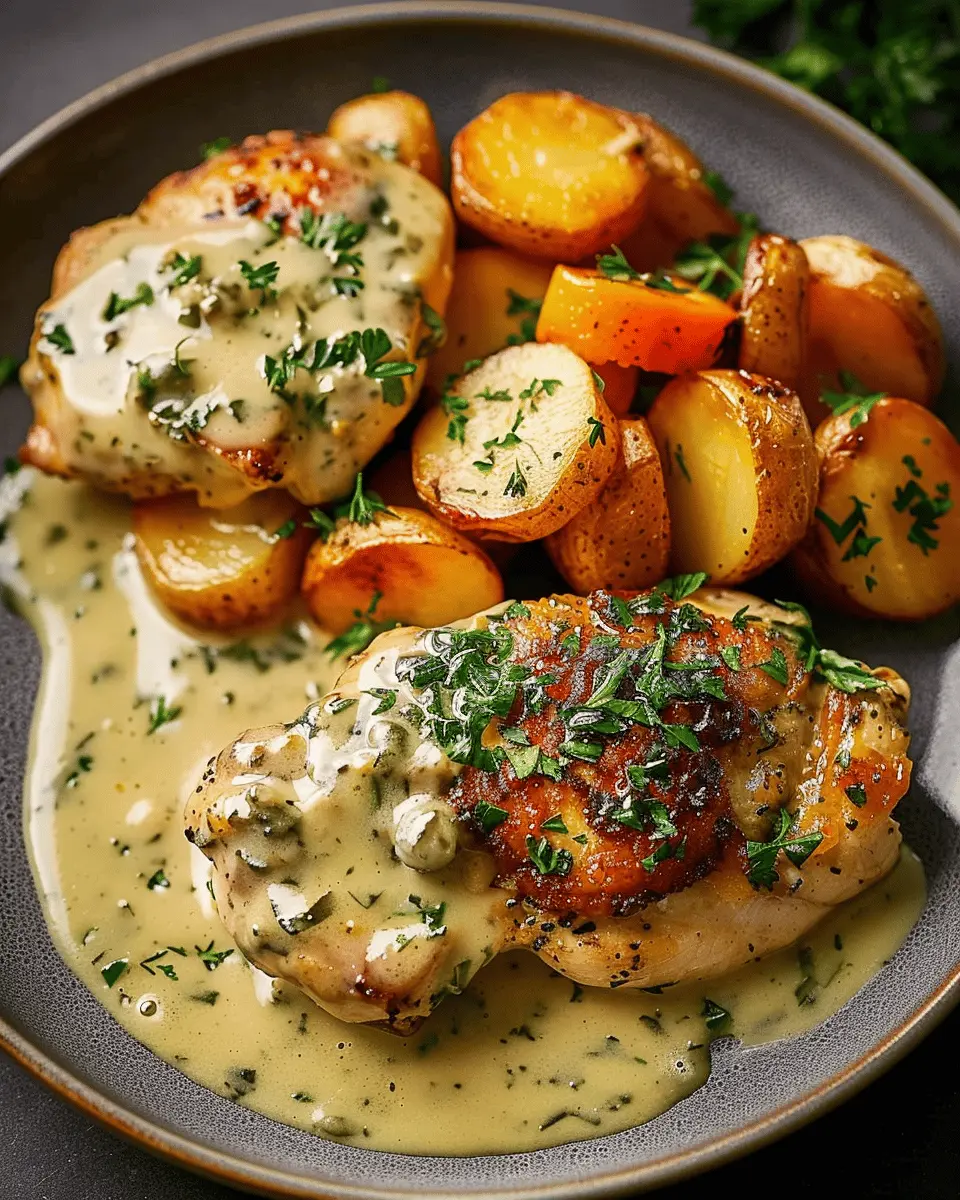 Creamy Herb Chicken Delight: Easy Recipe for Flavorful Meals