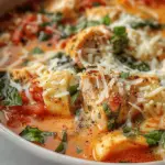 Easy Crockpot Chicken Parmesan Soup