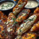 Garlic Parmesan Chicken Strips