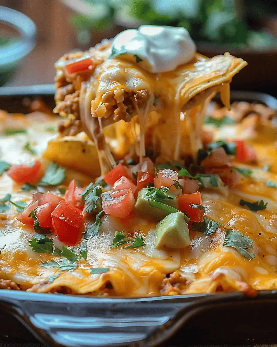 Mexican White Trash Casserole: Easy Comfort Food with Turkey Bacon