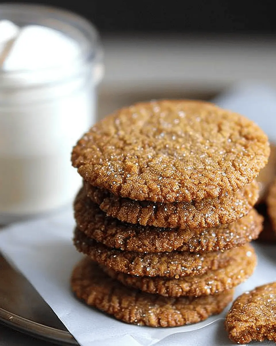 Mom’s Ginger Crisps Cookies: The Best Homemade Treat to Warm Your Heart