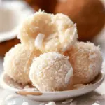 No Bake Coconut Cream Balls