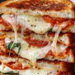 Pizza Grilled Cheese Sandwiches