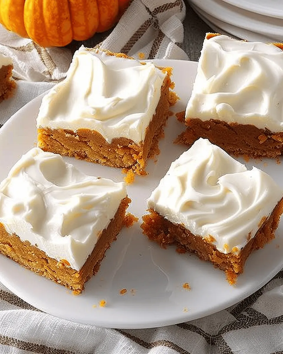 Pumpkin Bars with Cream Cheese: Easy and Irresistibly Delicious