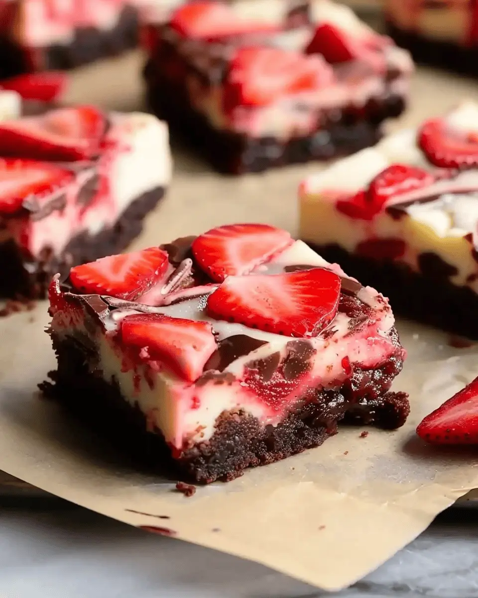 Strawberry Cheesecake Brownies: The Best Indulgent Treat at Home