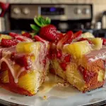 strawberry pineapple pound cake