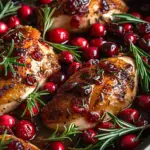 Holiday Cranberry Chicken Bake: A Festive Delight for Your Table