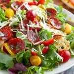 Pepperoni Pizza Salad