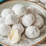 Air Fryer Snowball Cookies