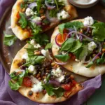 Mediterranean Pita Pizzas
