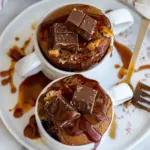 Air Fryer Twix Mug Cake
