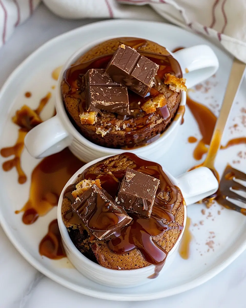 Air Fryer Twix Mug Cake: Easy Indulgence for Sweet Cravings