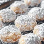 Air Fryer Homemade Kourabiedes