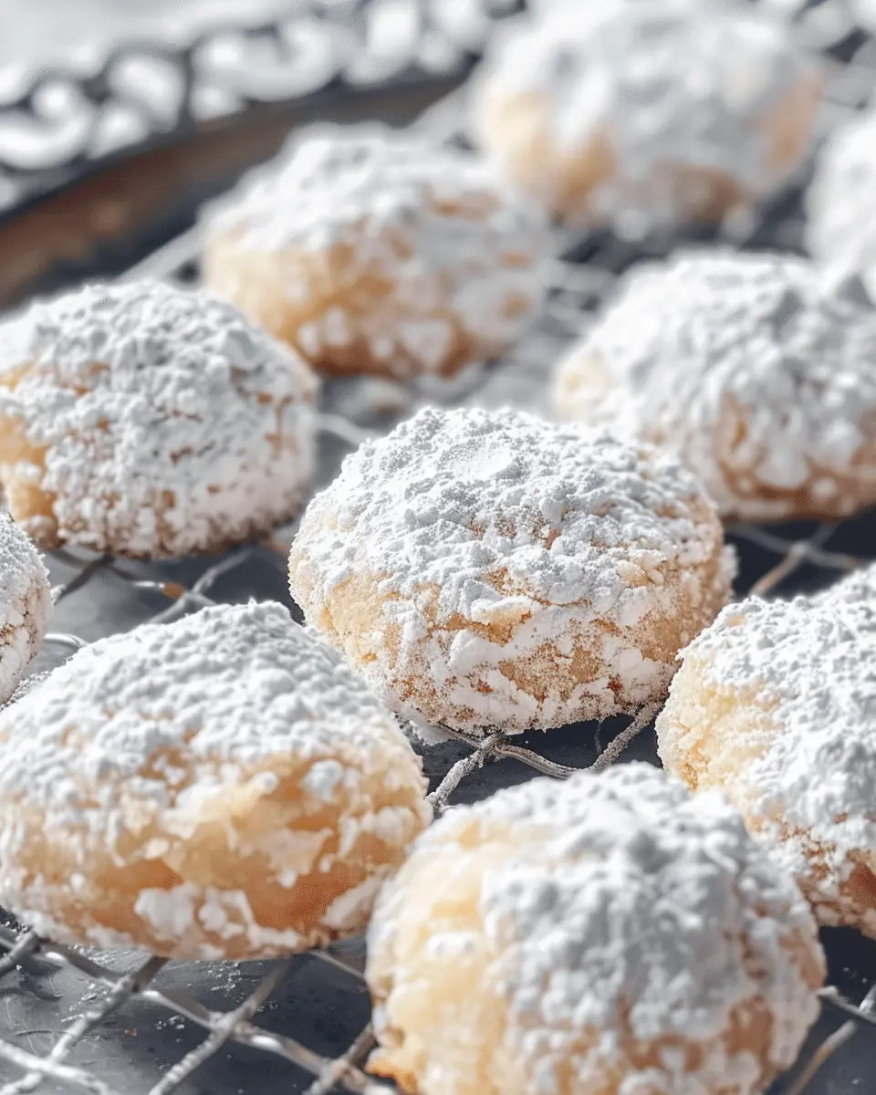 Air Fryer Homemade Kourabiedes: Easy, Irresistibly Buttery Delights