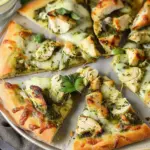 Pesto Chicken Pizzas