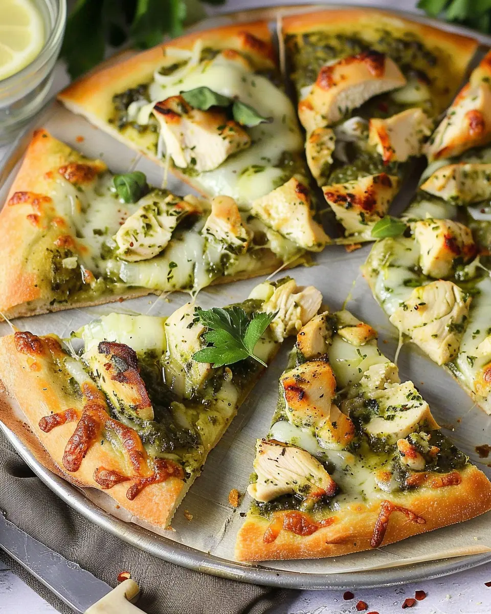 Pesto Chicken Pizzas: Easy &amp; Delicious Homemade Delight