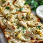 Chicken and Artichoke Flatbread