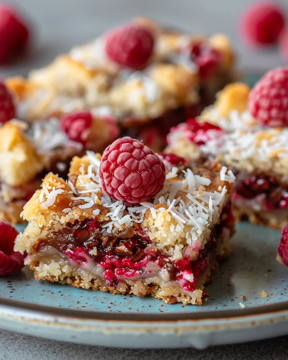 Raspberry Coconut Magic Bars Recipe: Indulgent Treats Made Easy