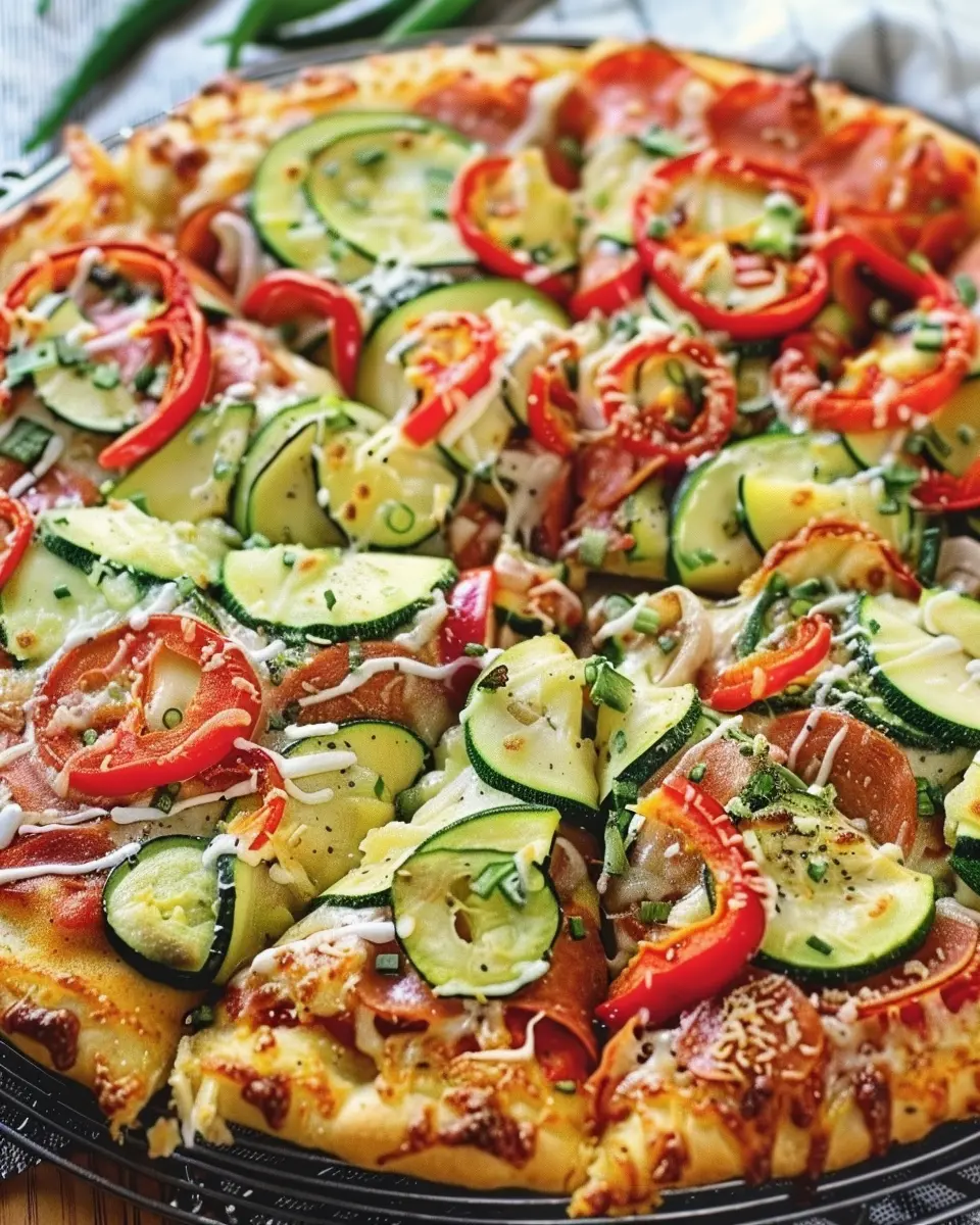 Garden-Fresh Vegetable Pizza: Easy and Delicious Homemade Delight