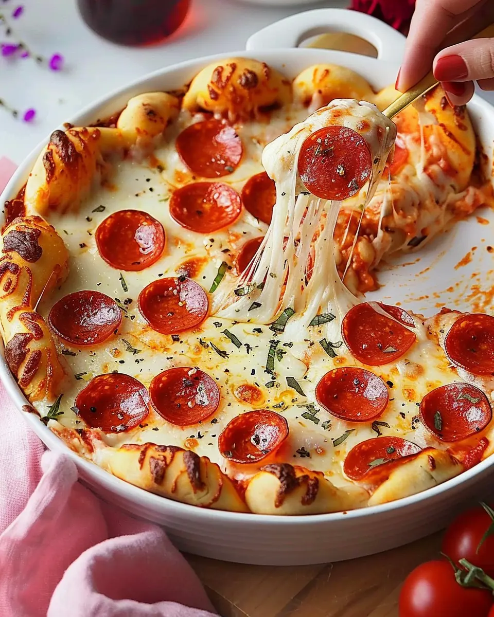 Pepperoni Pizza Dip: Indulgent Snack for Homemade Gatherings