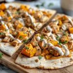 Chicken and Sweet Potato Flatbread