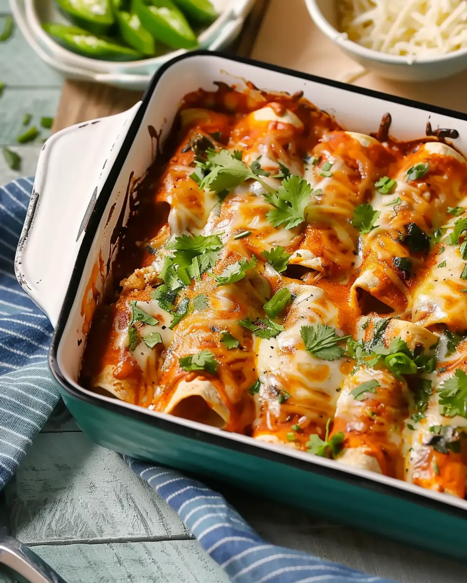 Buffalo Chicken Enchiladas: Easy and Flavorful Comfort Food