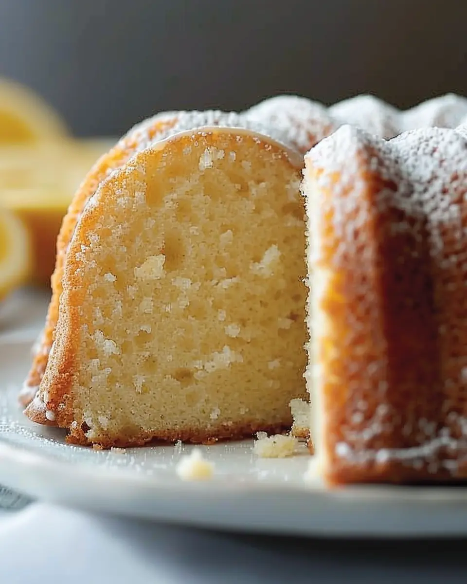 Lemon-Vanilla Pound Cake: The Best Homemade Delight to Try