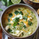 Creamy Green Enchiladas Chicken Soup