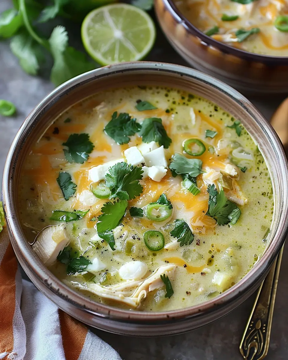 Creamy Green Enchiladas Chicken Soup: A Cozy Comfort Food Delight