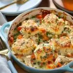 Chicken-And-Biscuit Casserole
