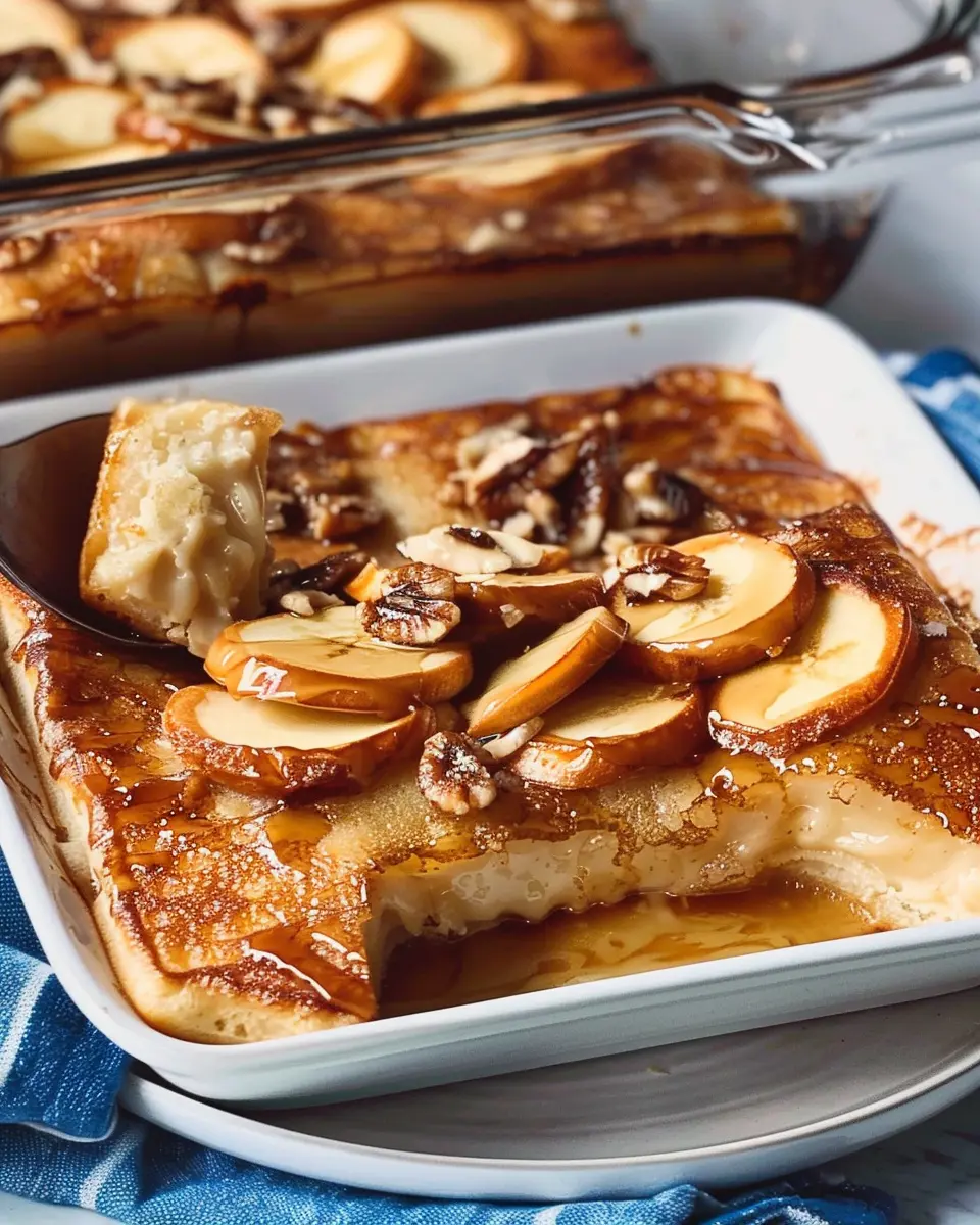 Pancake Casserole Delight: Easy Turkey Bacon &amp; Chicken Ham Twist