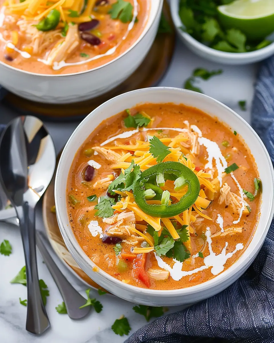 Chicken Enchilada Soup: Easy, Comforting Delight for All