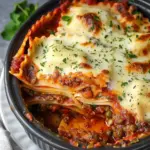 Crockpot Ravioli Lasagna