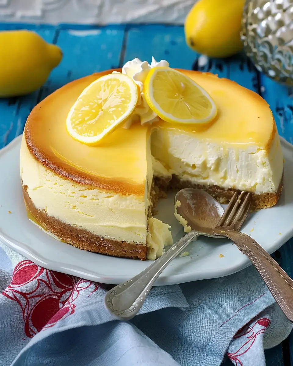 Dreamy Lemon Cheesecake Recipe: The Best Homemade Delight