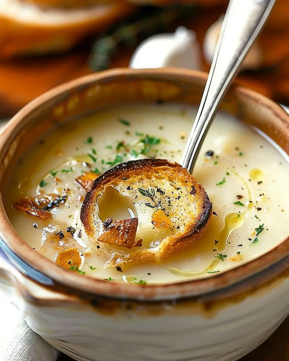 Garlic Soup Velouté: The Best Comforting Recipe You’ll Love