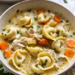 Instant Pot Chicken Tortellini Soup